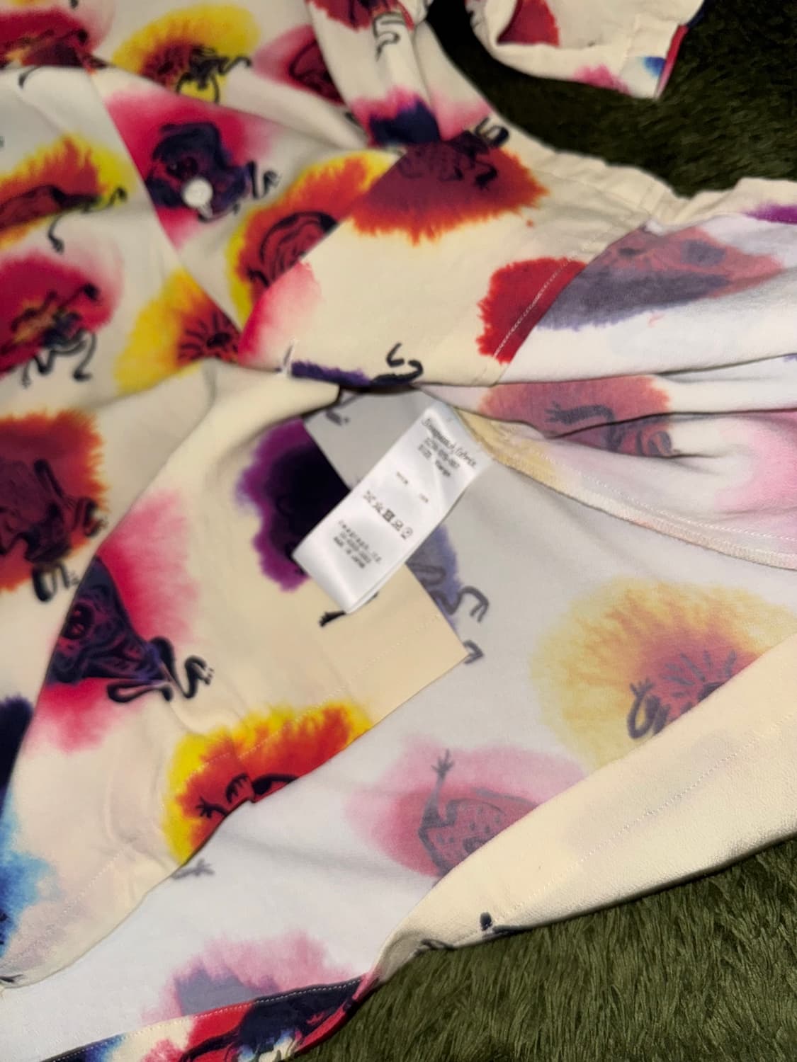 [XL] 사스콰치패브릭스 카신 레이온 오픈 카라 하프 셔츠 상품이미지6