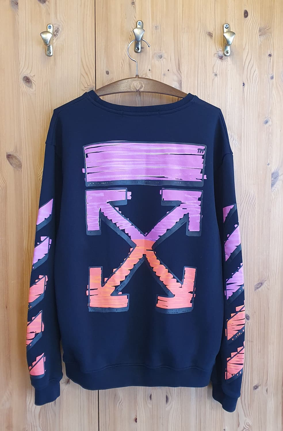 95/77.Off White 마커애로우 맨투맨(공용) 상품이미지1