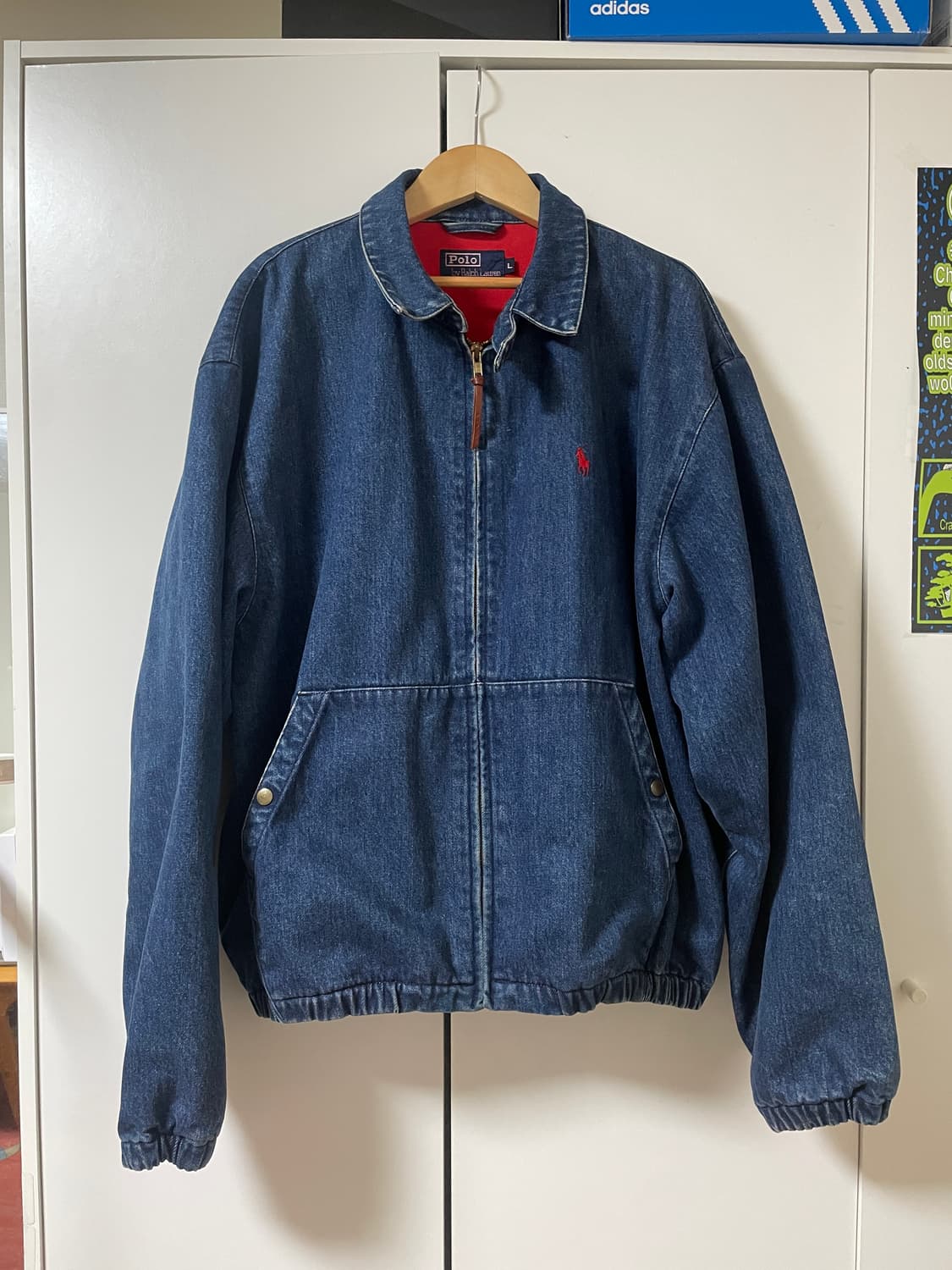 80s polo ralph lauren 데님 스윙탑 자켓 상품이미지1