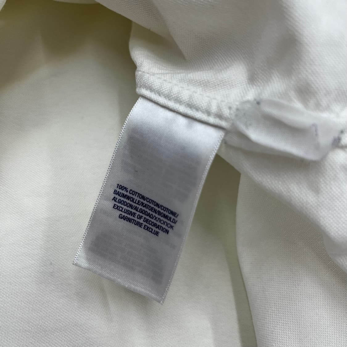 폴로 랄프로렌 옥스포드 빅포니 화이트 셔츠 XL 상품이미지6