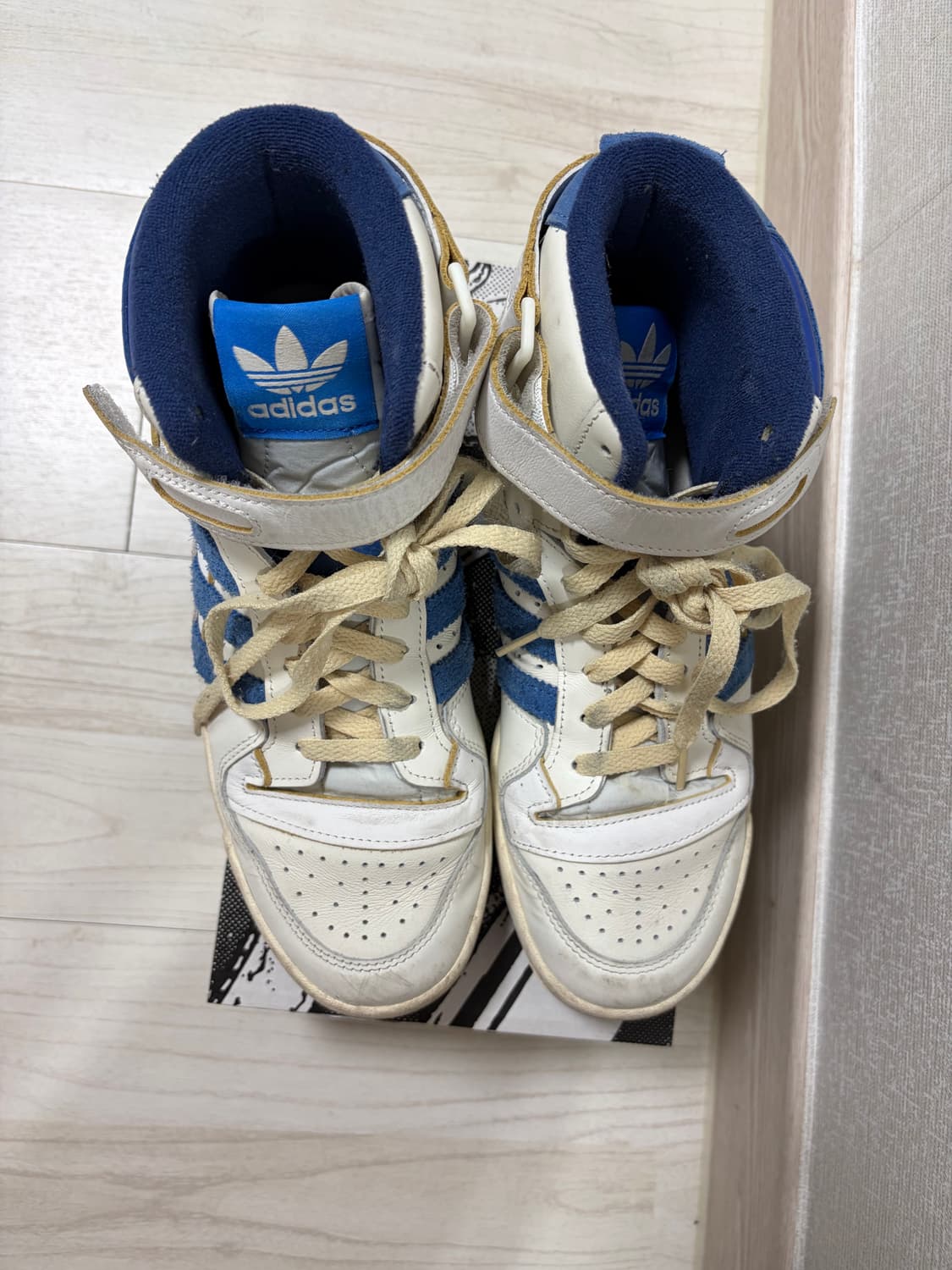 아디다스 포럼84 하이 블루 상품이미지2