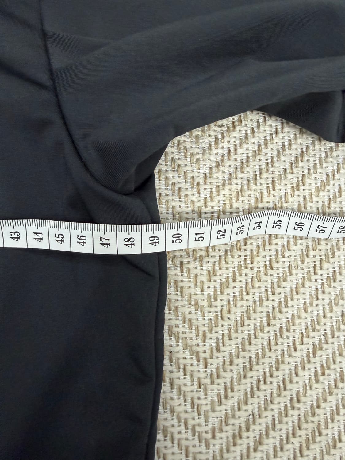 정품) 알렉산더왕 로고 블랙 긴팔 티셔츠 48 상품이미지8