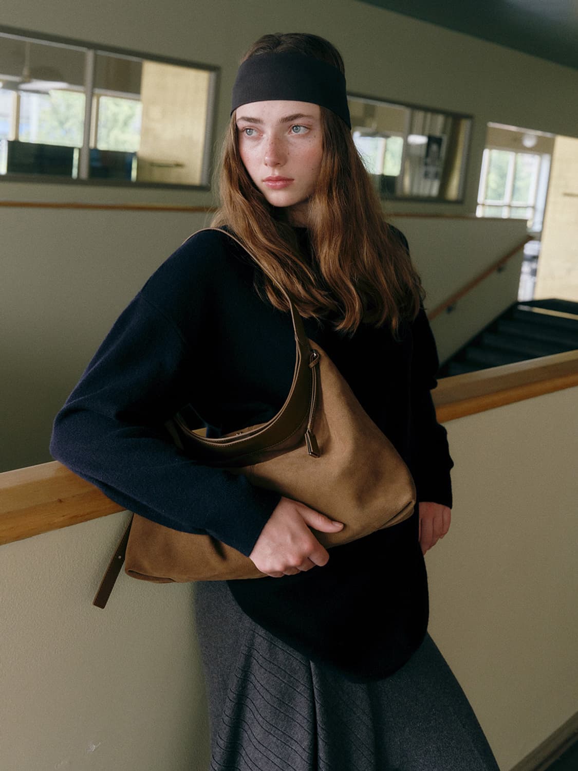 조이그라이슨 셀리 숄더백 스웨이드 상품이미지1