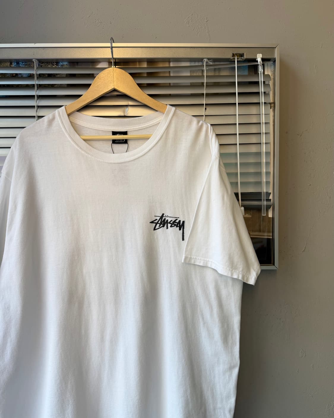 Stussy big link short sleeve white 상품이미지6