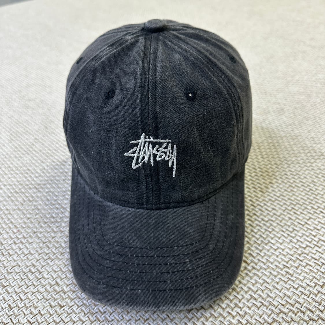 O/S 스투시 차콜 볼캡0316D 상품이미지2