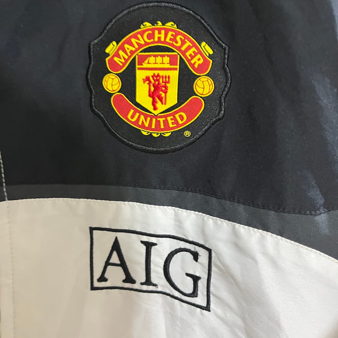 (XL) 나이키 맨유 09-10 AIG 범고래 바람막이 자켓 상품이미지5