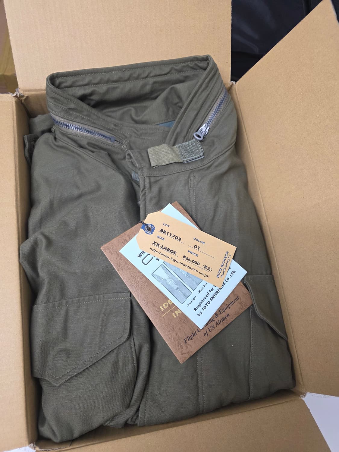 버즈릭슨 M65 필드자켓 새제풍 상품이미지3