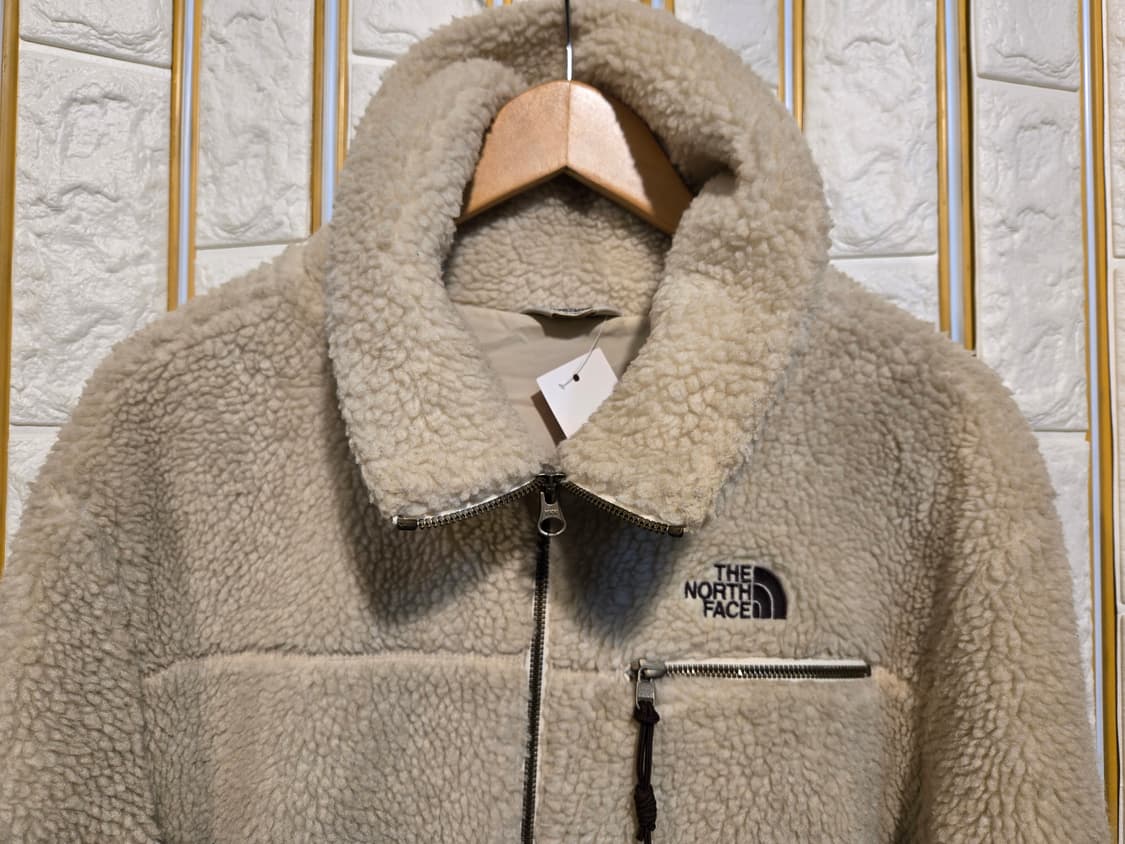 노스페이스 여성 롱 뽀글이 점퍼 자켓  상품이미지3