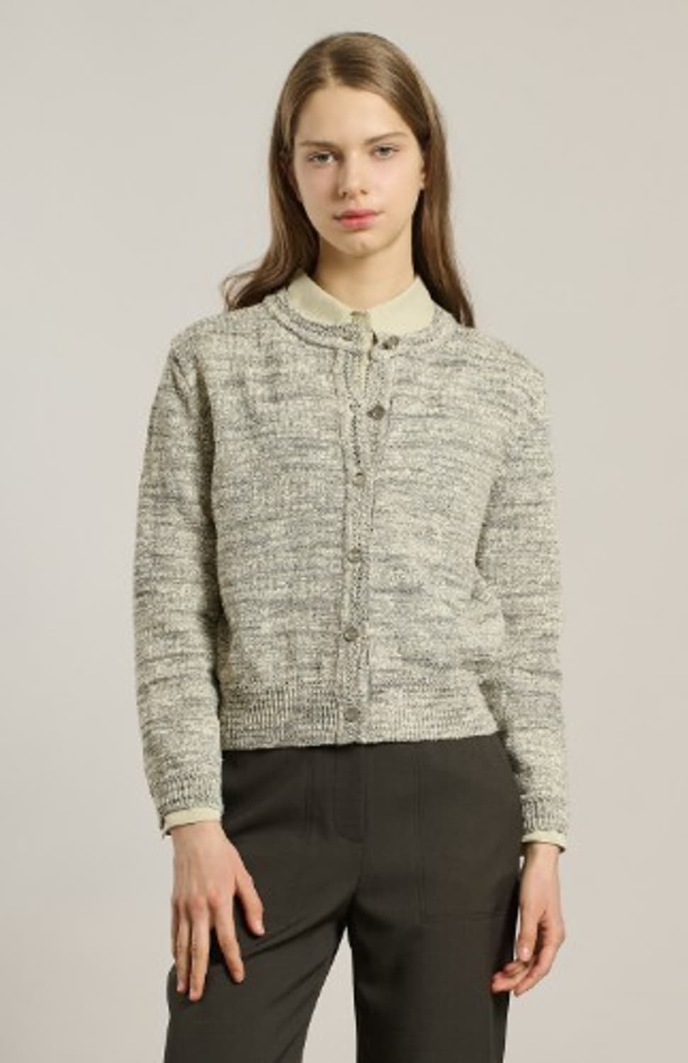 시스템  (SYSTEM) 트위드 가디건 상품이미지1