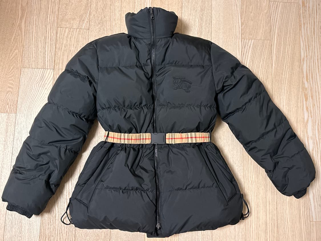 버버리 여성 OAKMERE 체크 리버시블 벨티드 다운 패딩 자켓 상품이미지6