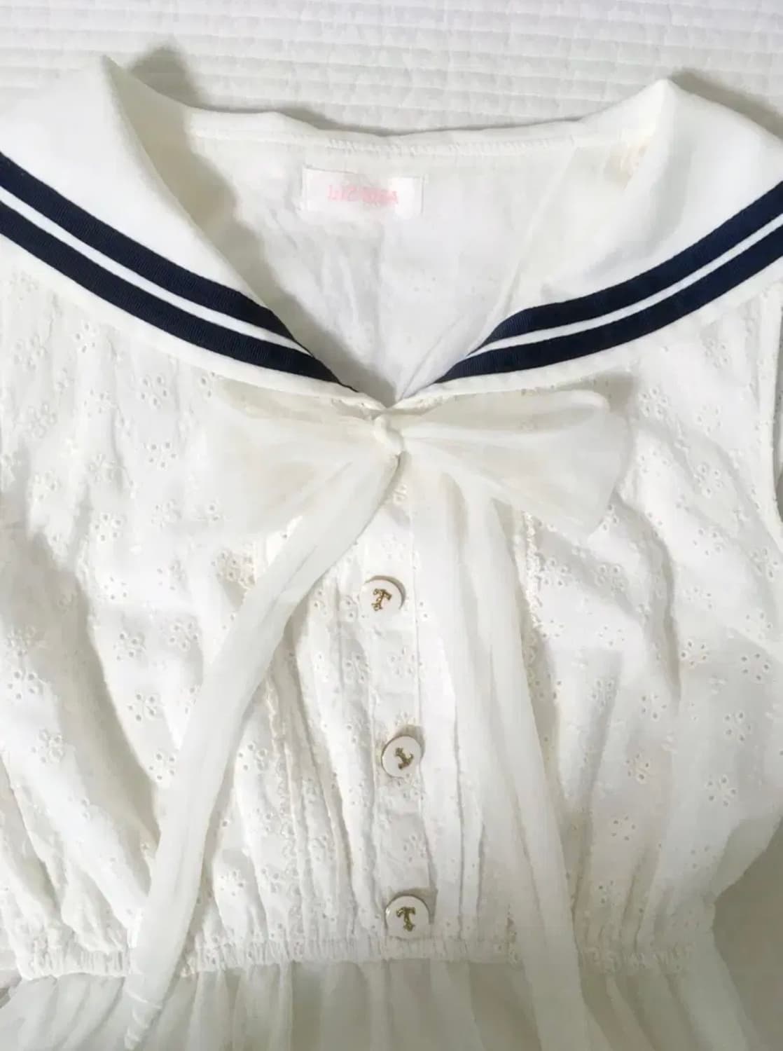 대대장!!) 리즈리사 히메갸루 세일러 원피스 상품이미지3