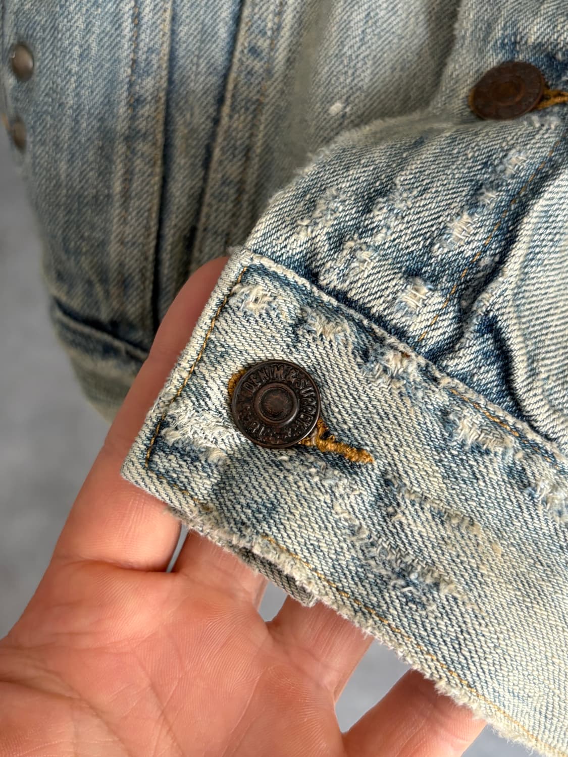 Denim&supply 데님 앤 서플라이 스터드 데님 트러커 자켓  상품이미지9
