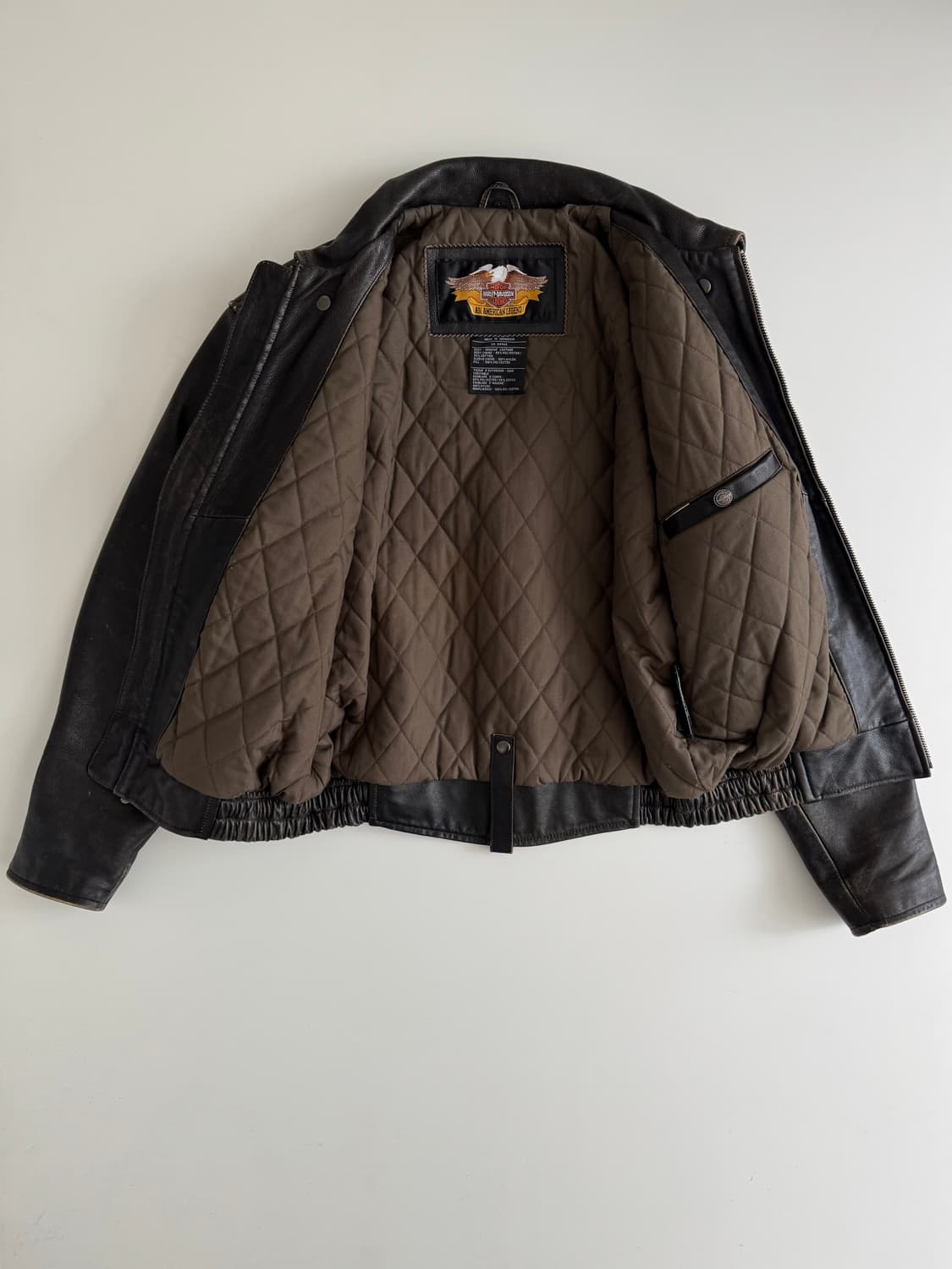 [L] 빈티지 할리데이비슨 가죽 자켓 상품이미지3