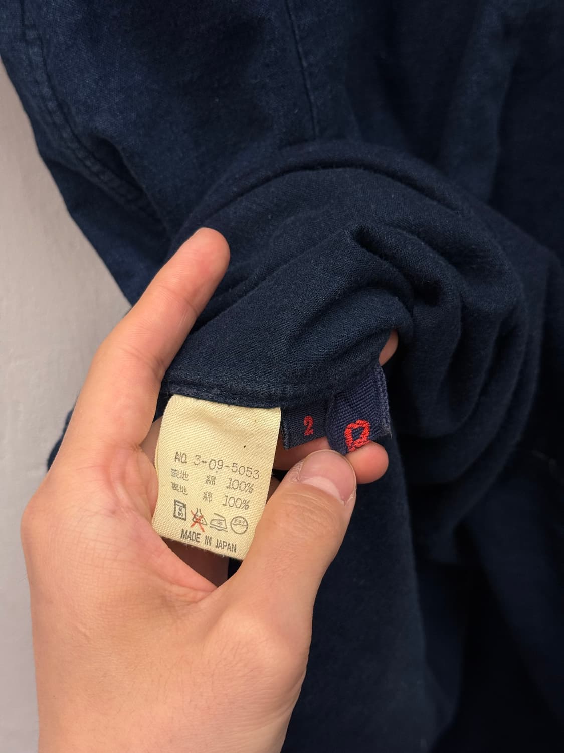 Japan 45R Indigo Cotton Long One-piece 상품이미지8