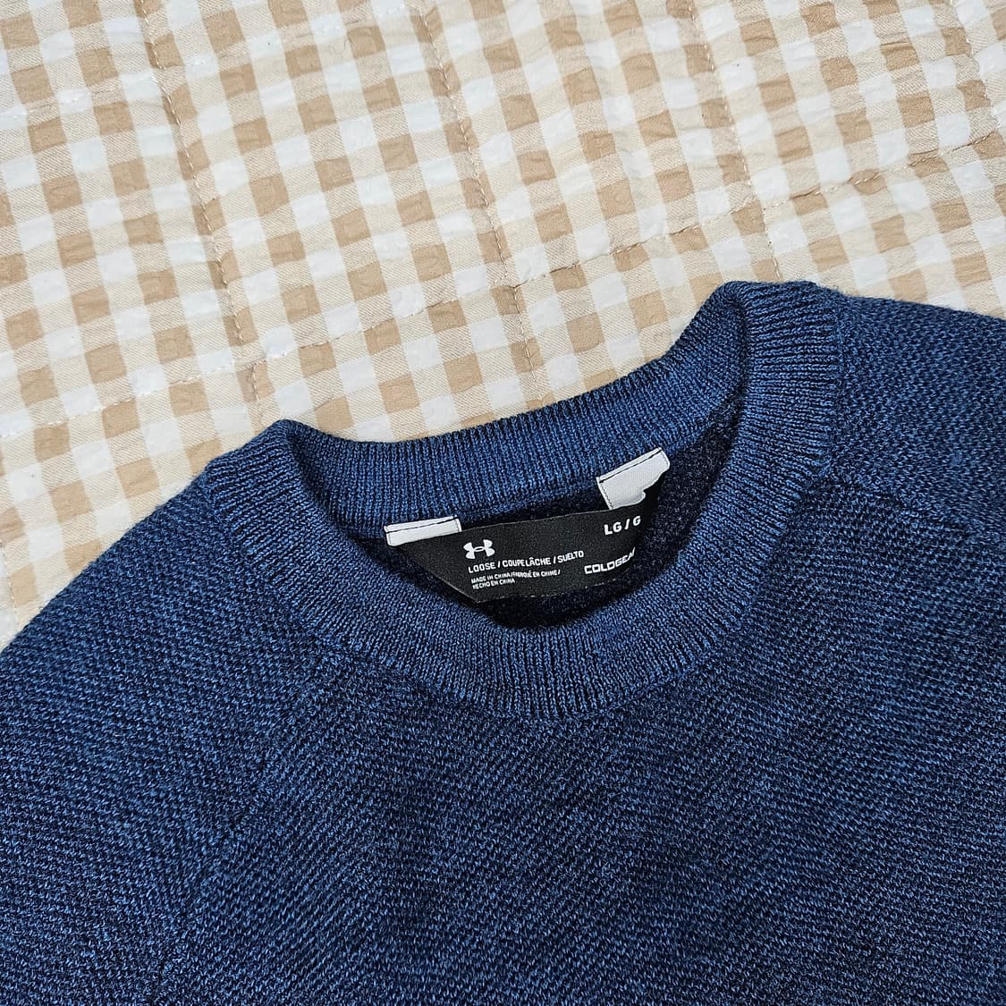 언더아머 울100 니트 스웨터 남자100 상품이미지3