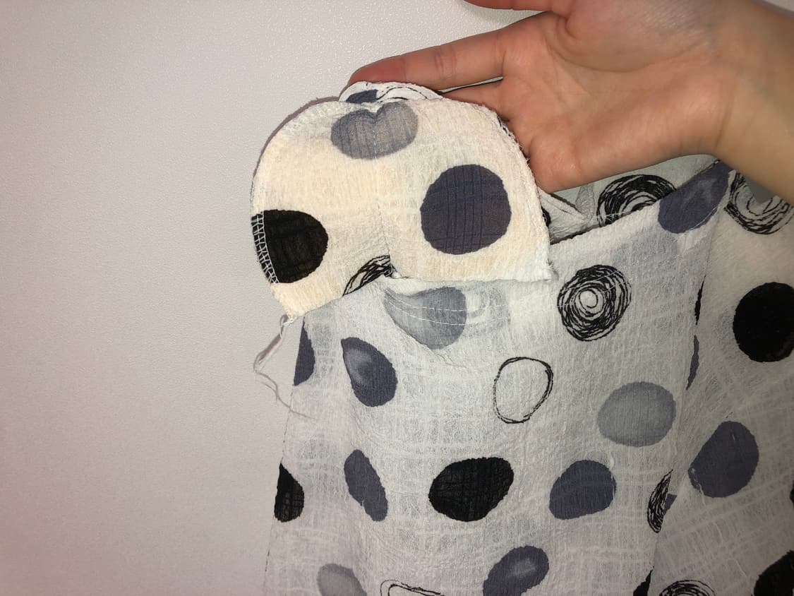 Dot half blouse 상품이미지4