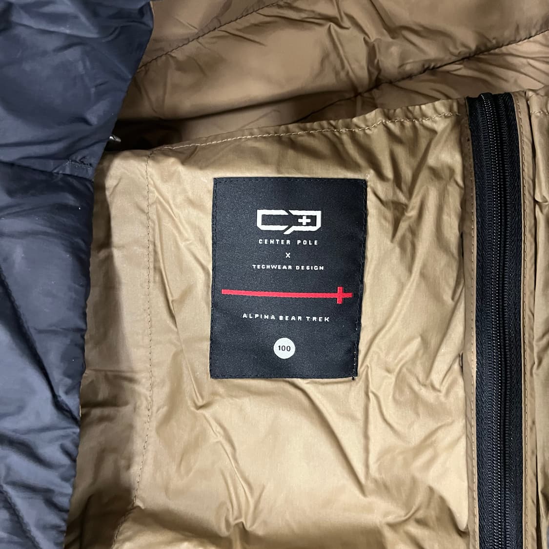 [100] 센터폴 블랙 구스다운 경량 패딩 조끼 베스트 0106M1 상품이미지2