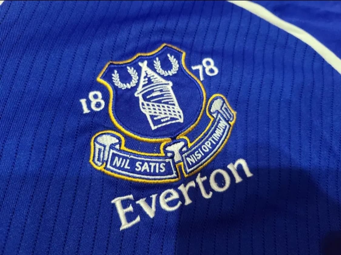 엄브로 08 09 에버튼 올드레플 축구져지 상품이미지4