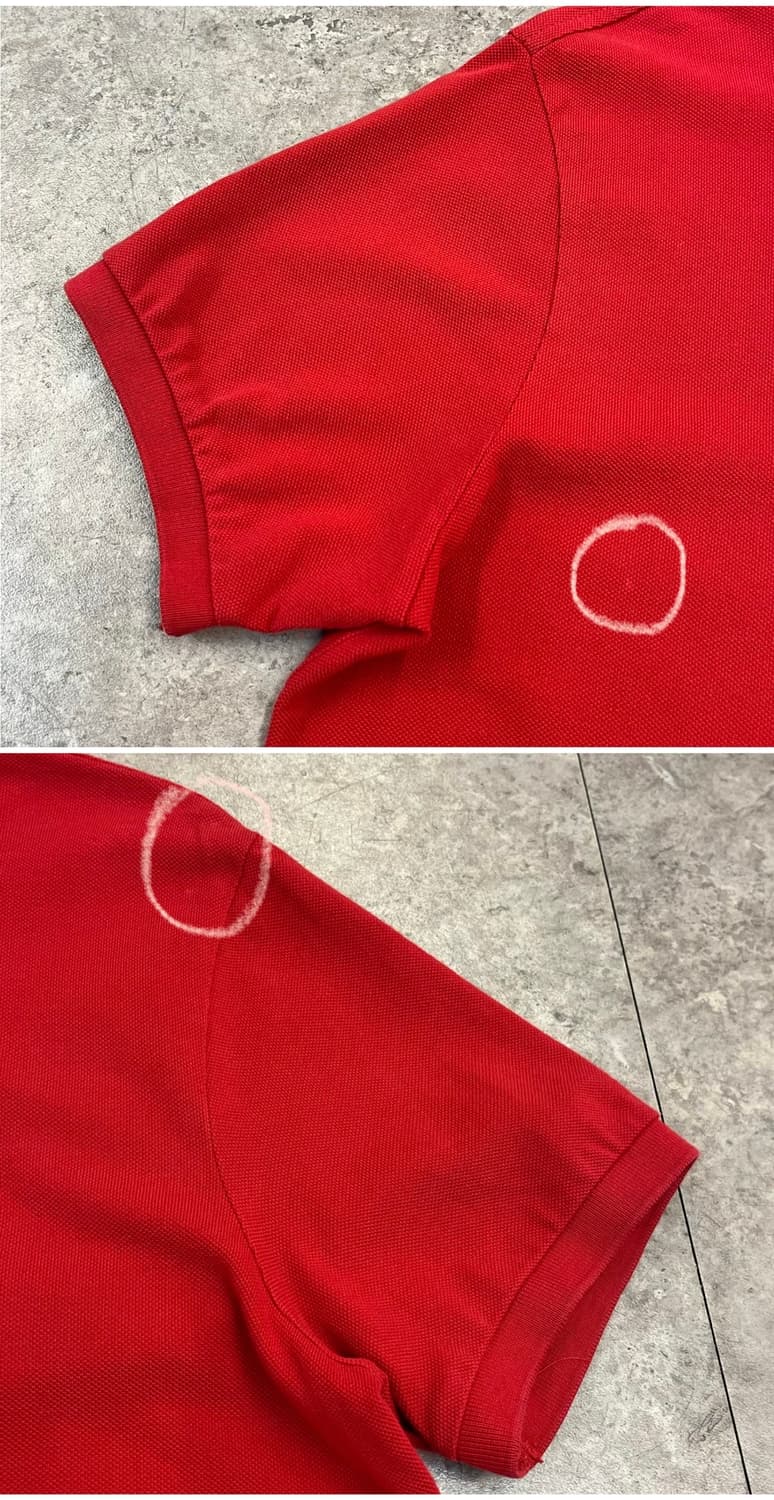 폴로 랄프로렌 반팔 카라티 레드 L #csz4047 상품이미지6