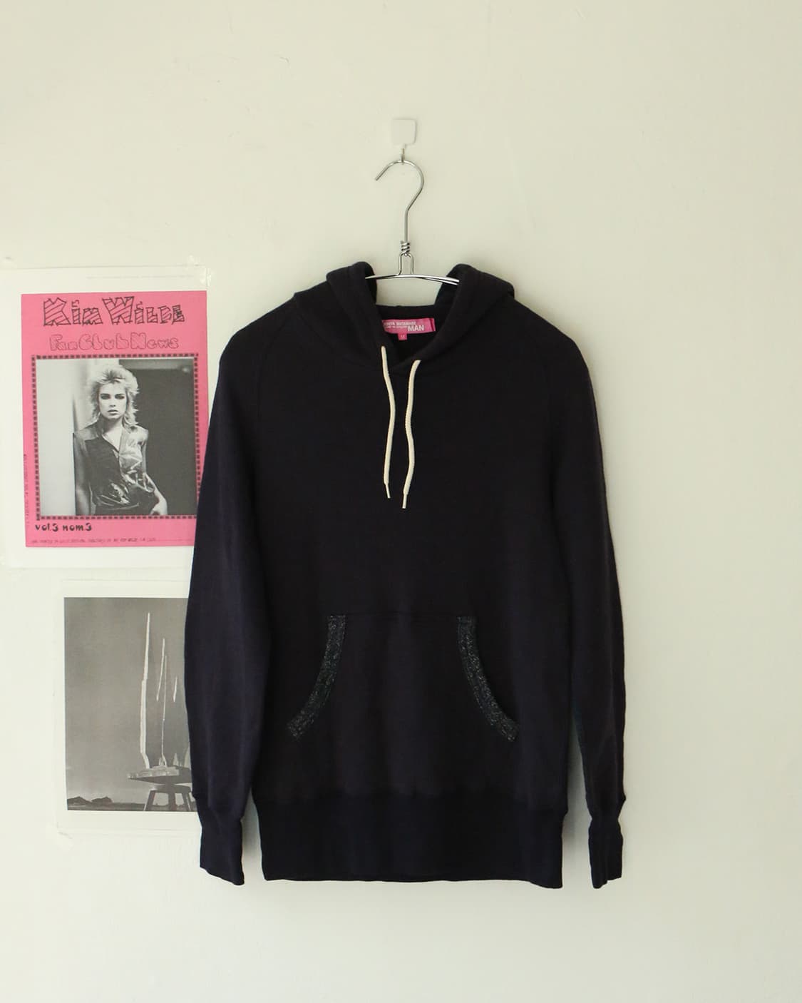 준야 와타나베 맨 다크 퍼플 후디 상품이미지3