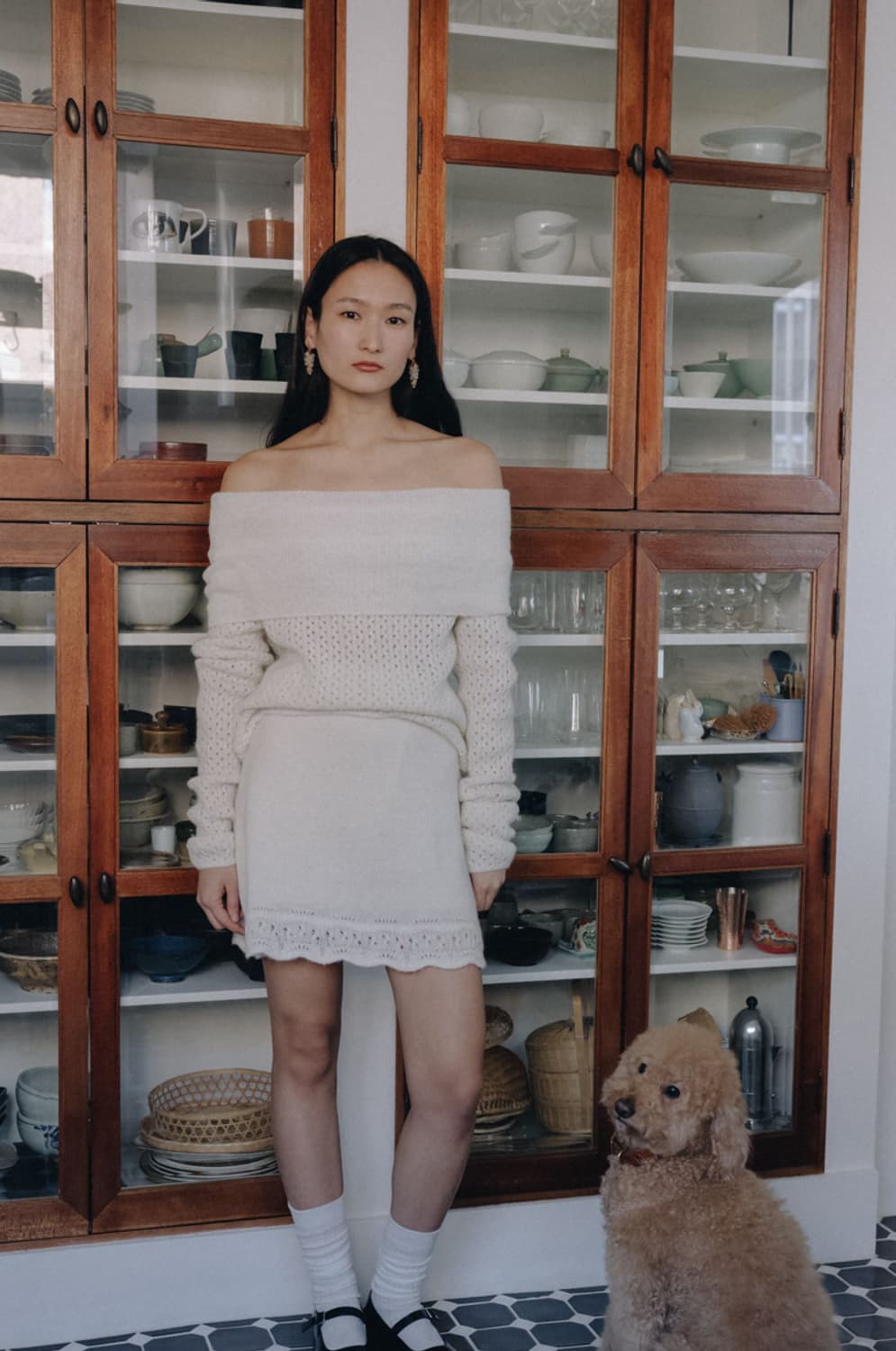 파르벵 뮤트 니트 MUTE ALPACA KNIT OFF-SHOULDER 상품이미지3