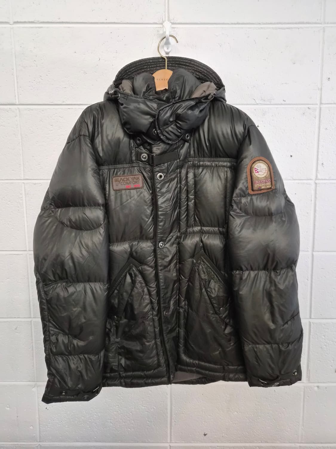 110) 블랙야크 U아폴론자켓 구스다운 패딩 팝니다 상품이미지1