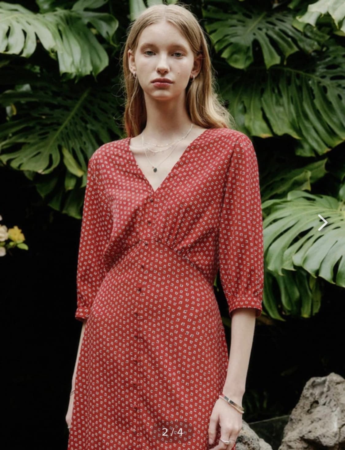 룩캐스트 스테디셀러 프린팅 롱 원피스 상품이미지1