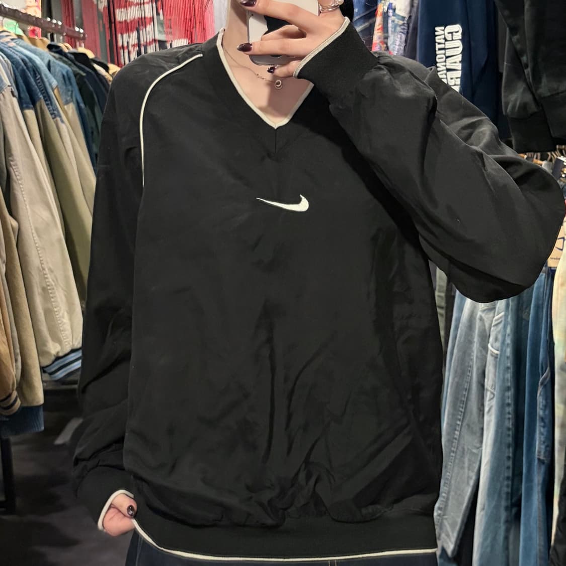 [IM] Nike 나이키 스우시 웜업 블랙 상품이미지3