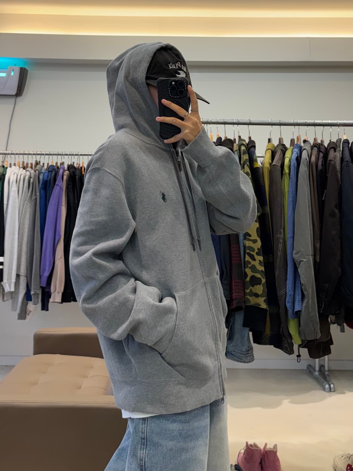 폴로 랄프로렌 코튼 니트 후드집업 상품이미지7