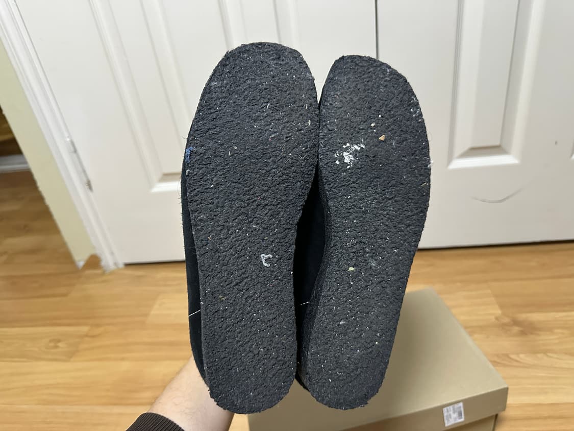 [UK10/290] 스투시 클락스 블랙 상품이미지5