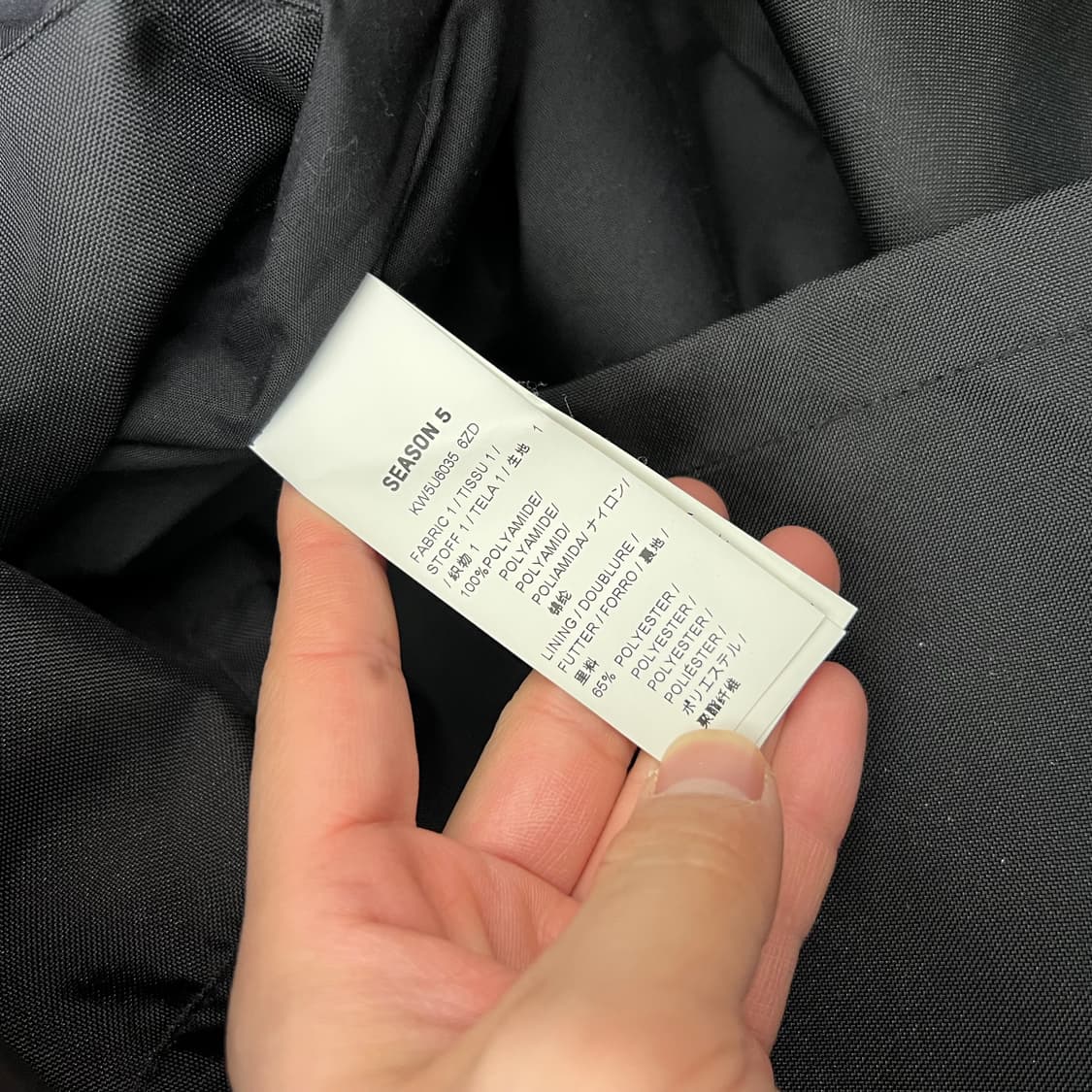 YEEZY 이지 시즌 5 칼라바사스 컨스트럭션 파카 자켓 상품이미지7