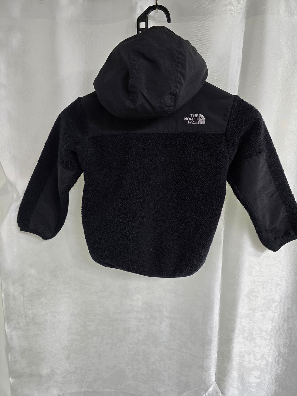 노스페이스 키즈 후리스 후드 블랙 (1875) 상품이미지2
