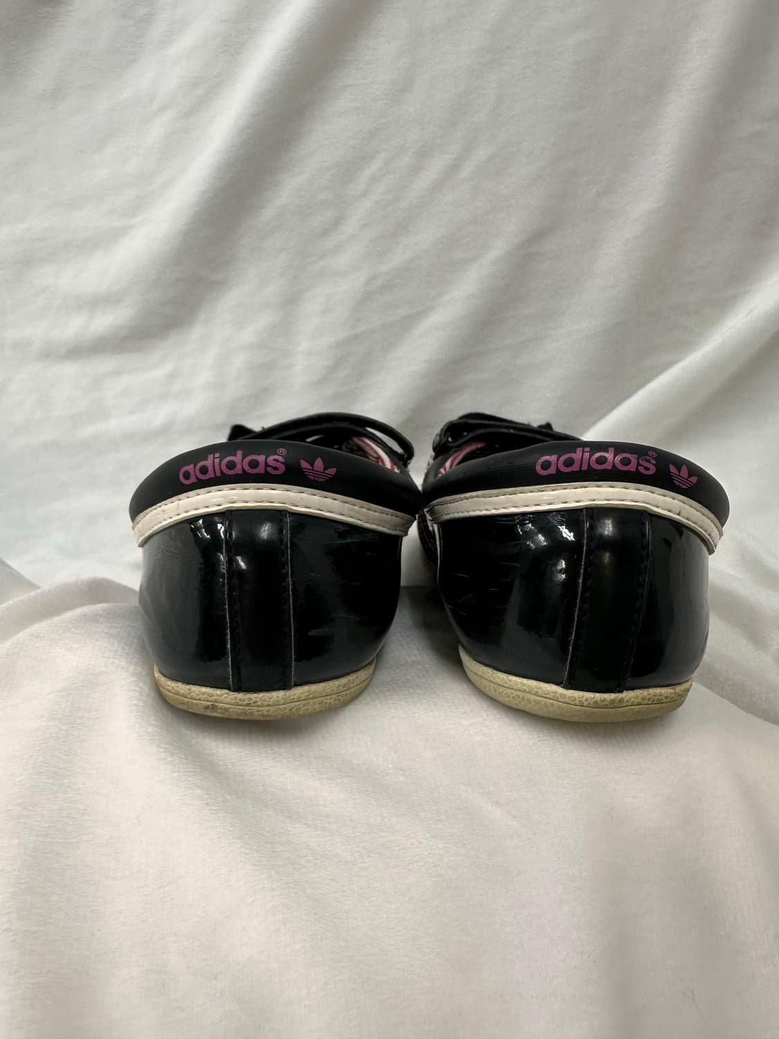 (245)아디다스 에나멜 플랫 슈즈 검핑 상품이미지5
