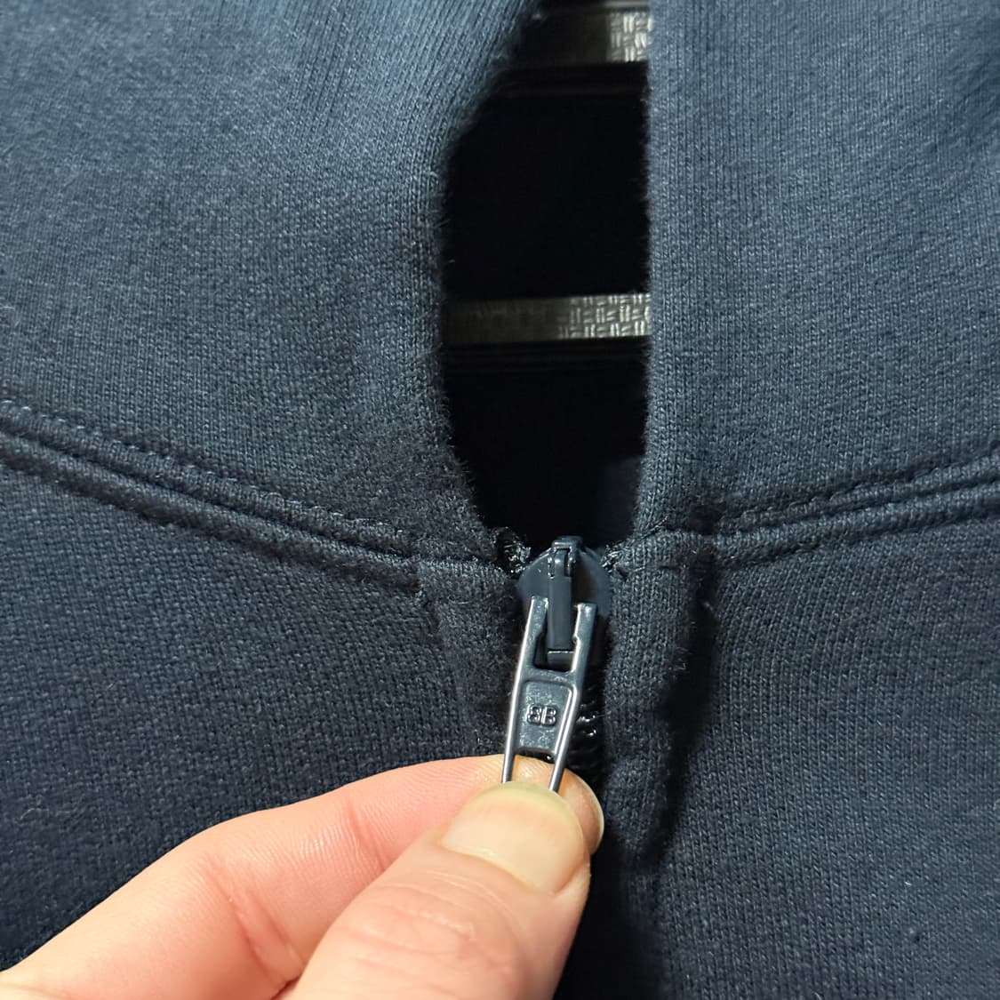 감정서O 발렌시아가 클린 폴로 파리 빈티지 로고 22 집업 후디 상품이미지6