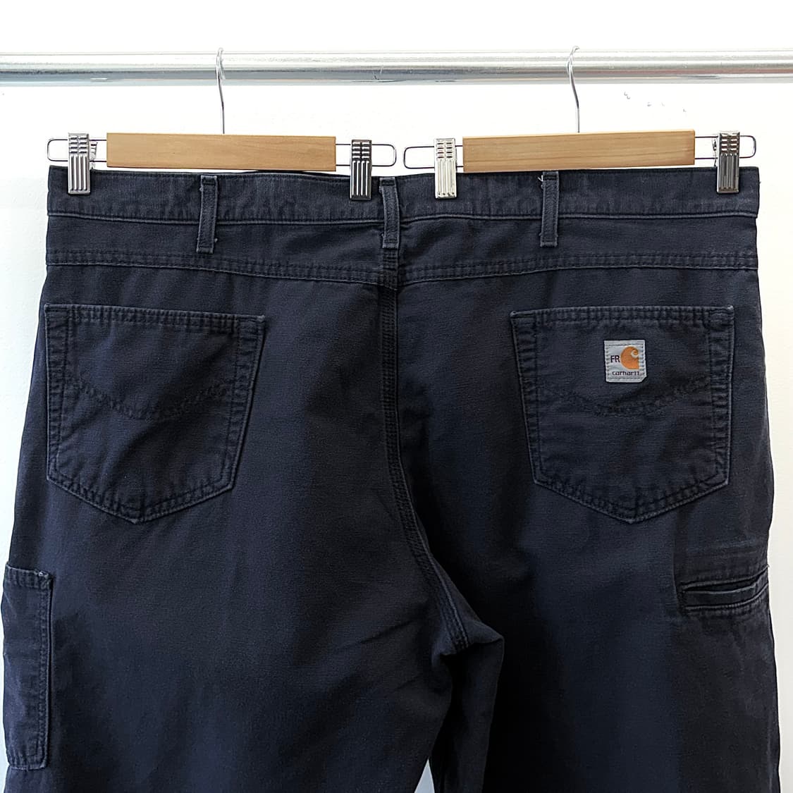 칼하트 FR 네이비 빅사이즈 워크 팬츠 (44) 상품이미지3