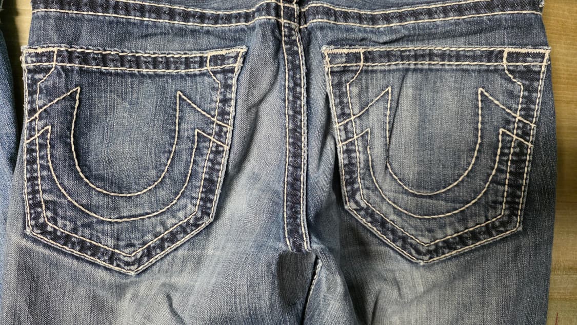 [초레어] 트루릴리젼 청바지 2종 일괄 / Made in USA 상품이미지3