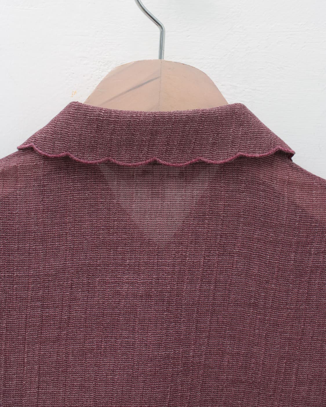 일본 빈티지 플라워 펀칭 자수 나시 블라우스 세트 상품이미지9