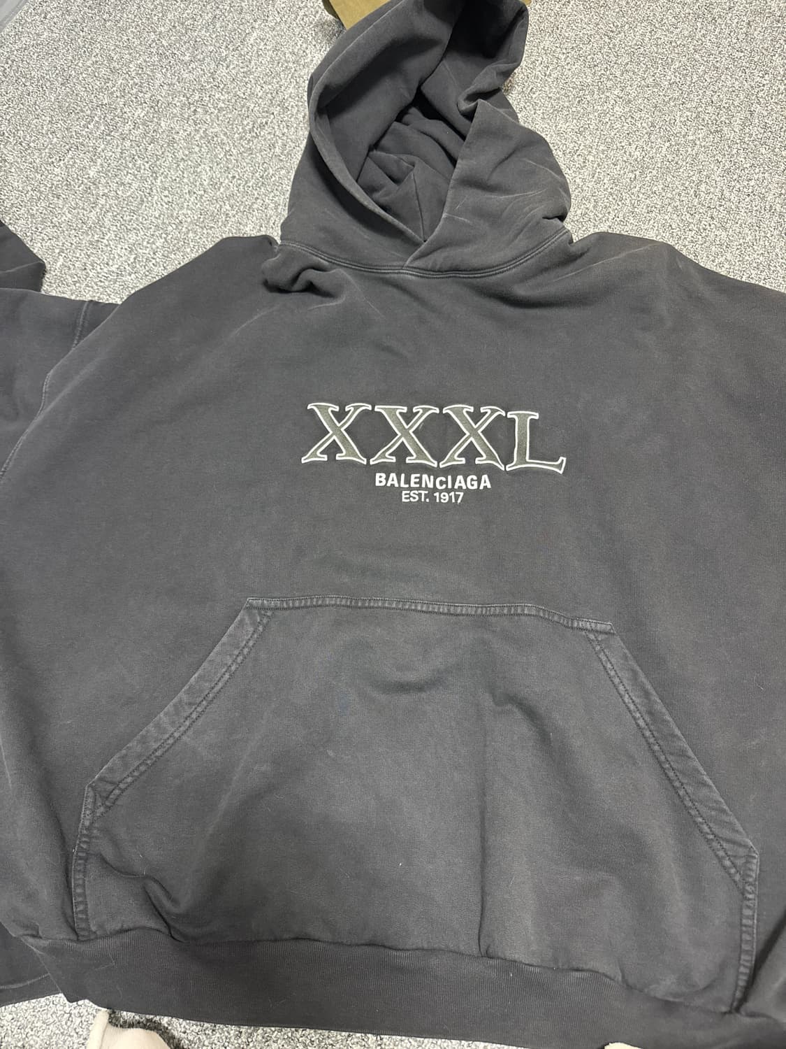 발렌시아가 XXXL 후드 - 2사이즈 상품이미지1