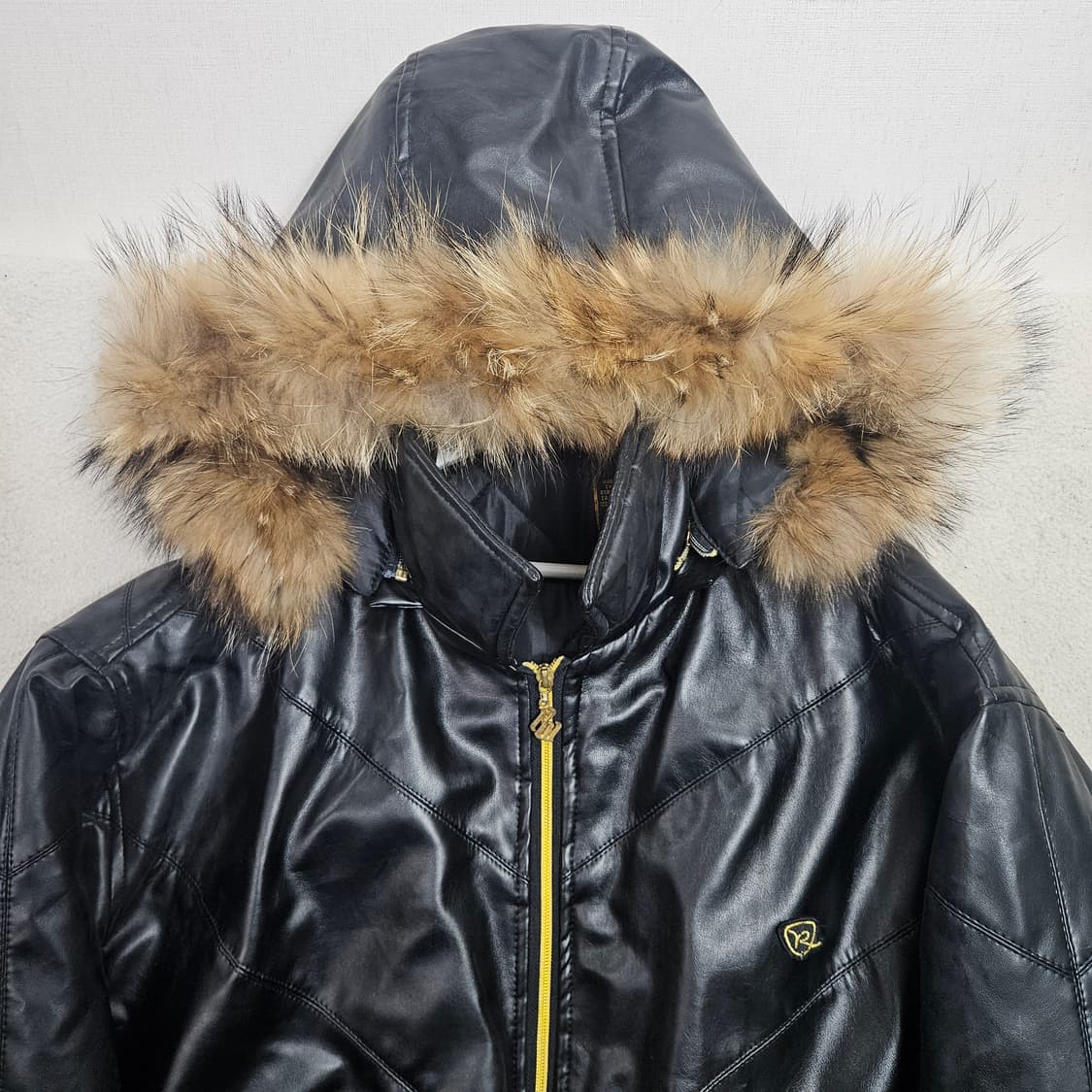 로카웨어 비건 레더 자켓 XL 상품이미지5