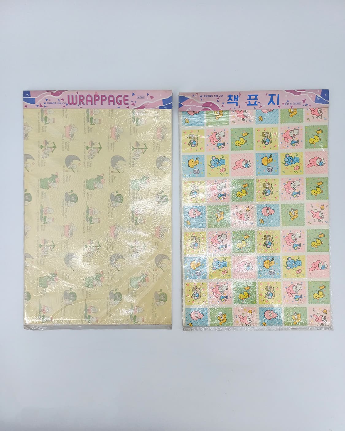 90년대 마이멜로디 북커버 산리오 캐릭터 포장지 레트로소품 빈티지소품 상품이미지3