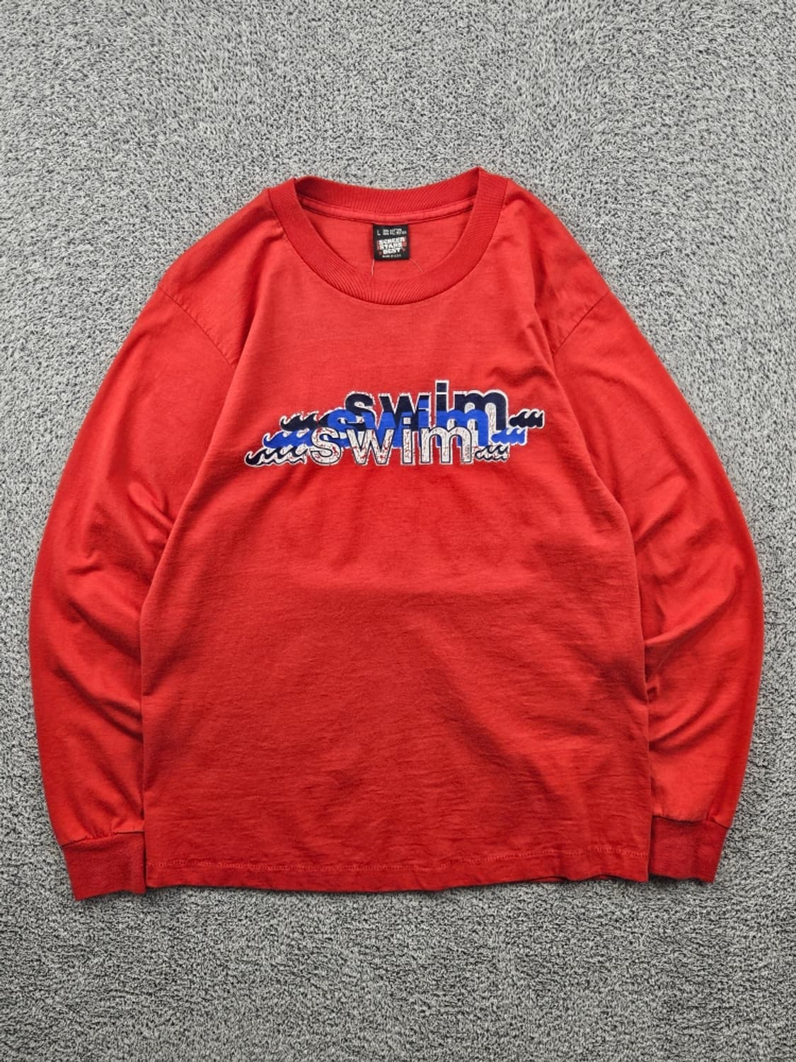 90s USA 스크린스타즈 싱글스티치 롱슬리브 긴팔티셔츠(L)/11817 상품이미지1