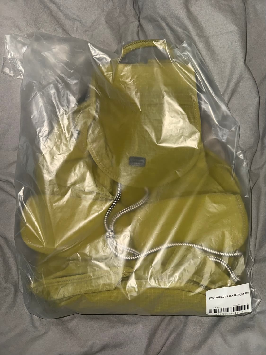 오헤시오 백팩 TWO POCKET BACKPACK 카키 상품이미지4