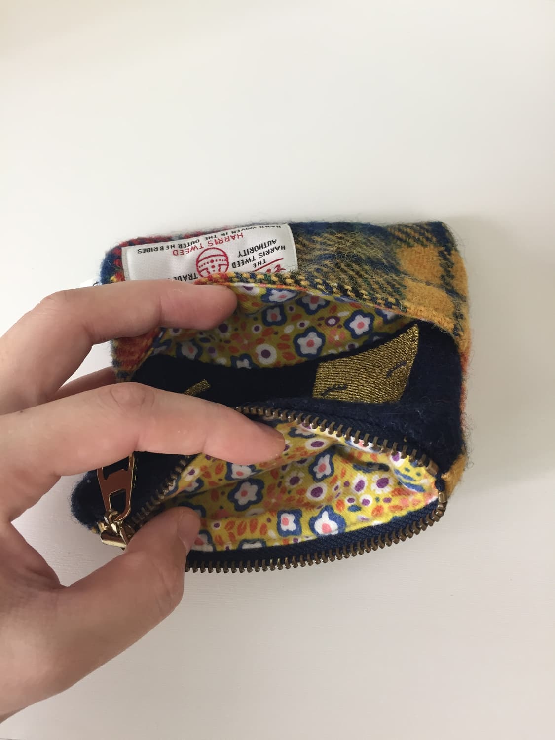 tsumori chisato SLEEP X HARRIS TWEED 파우치 상품이미지3