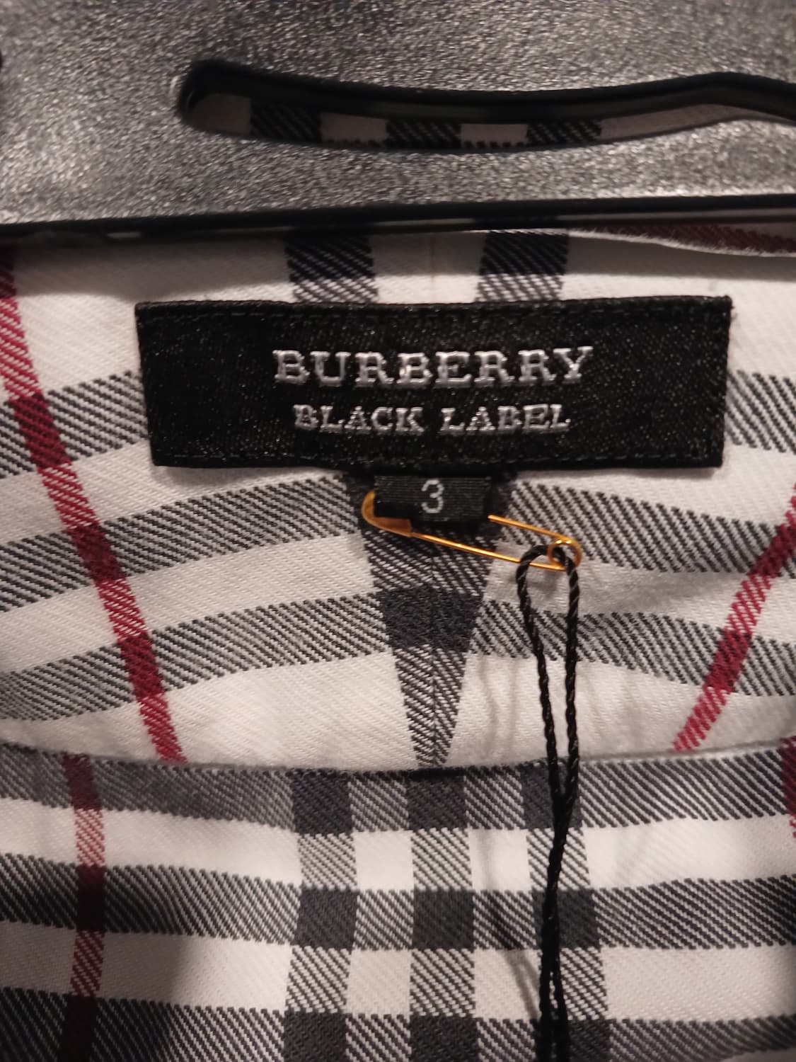 버버리 체크 셔츠 남방 상품이미지3