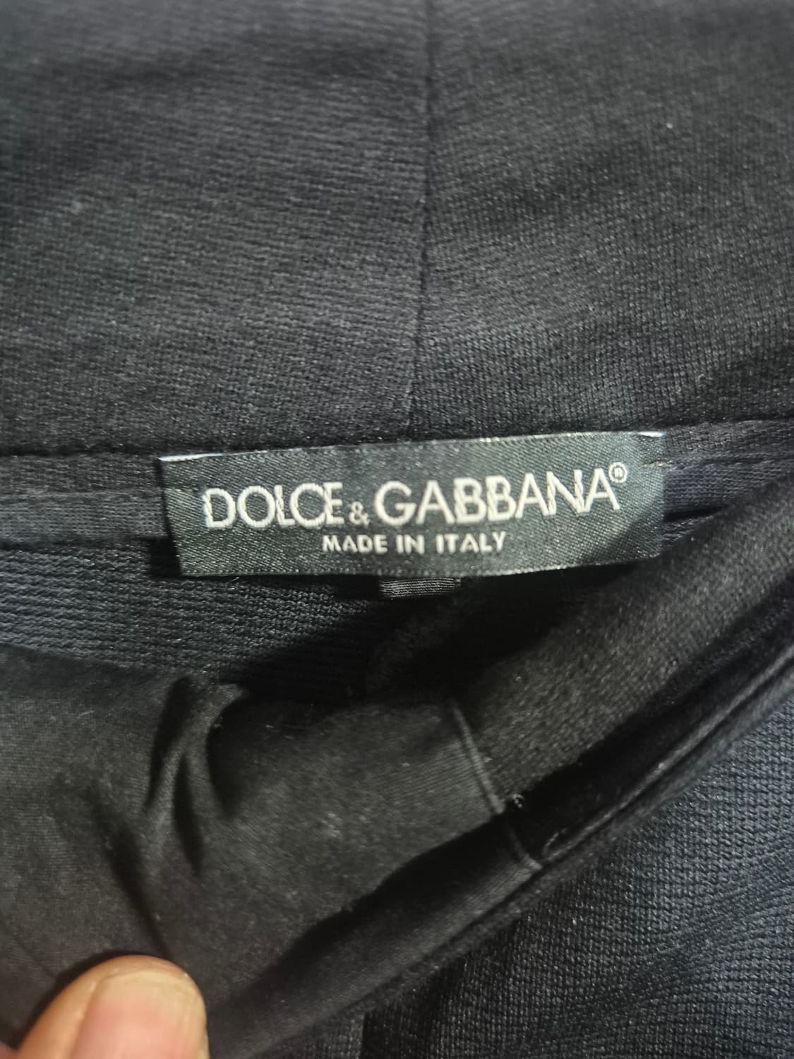 돌체앤가바나 블랙 조거 트레이닝 바지 상품이미지5