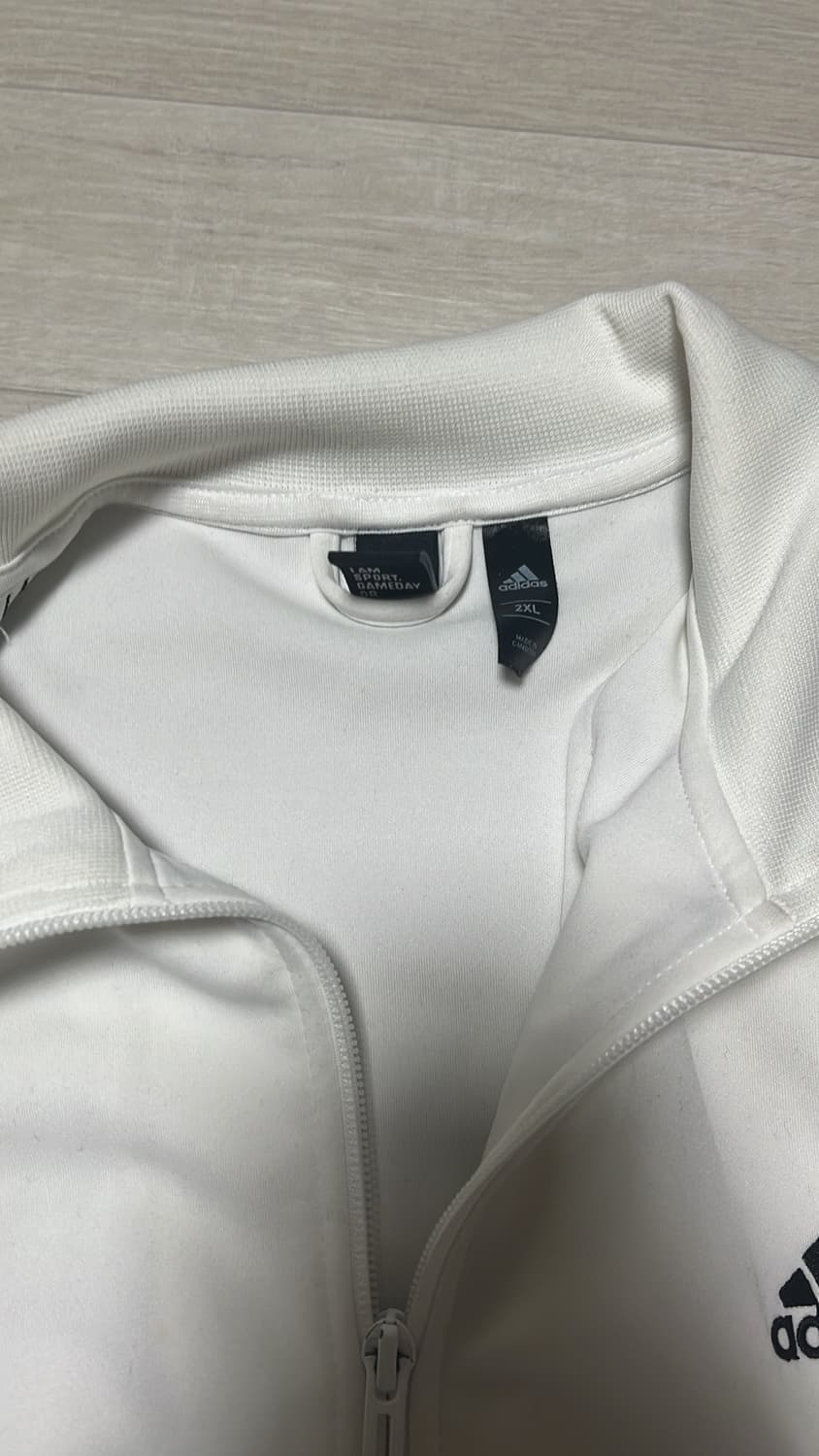 아디다스 화이트 져지 2XL 상품이미지3