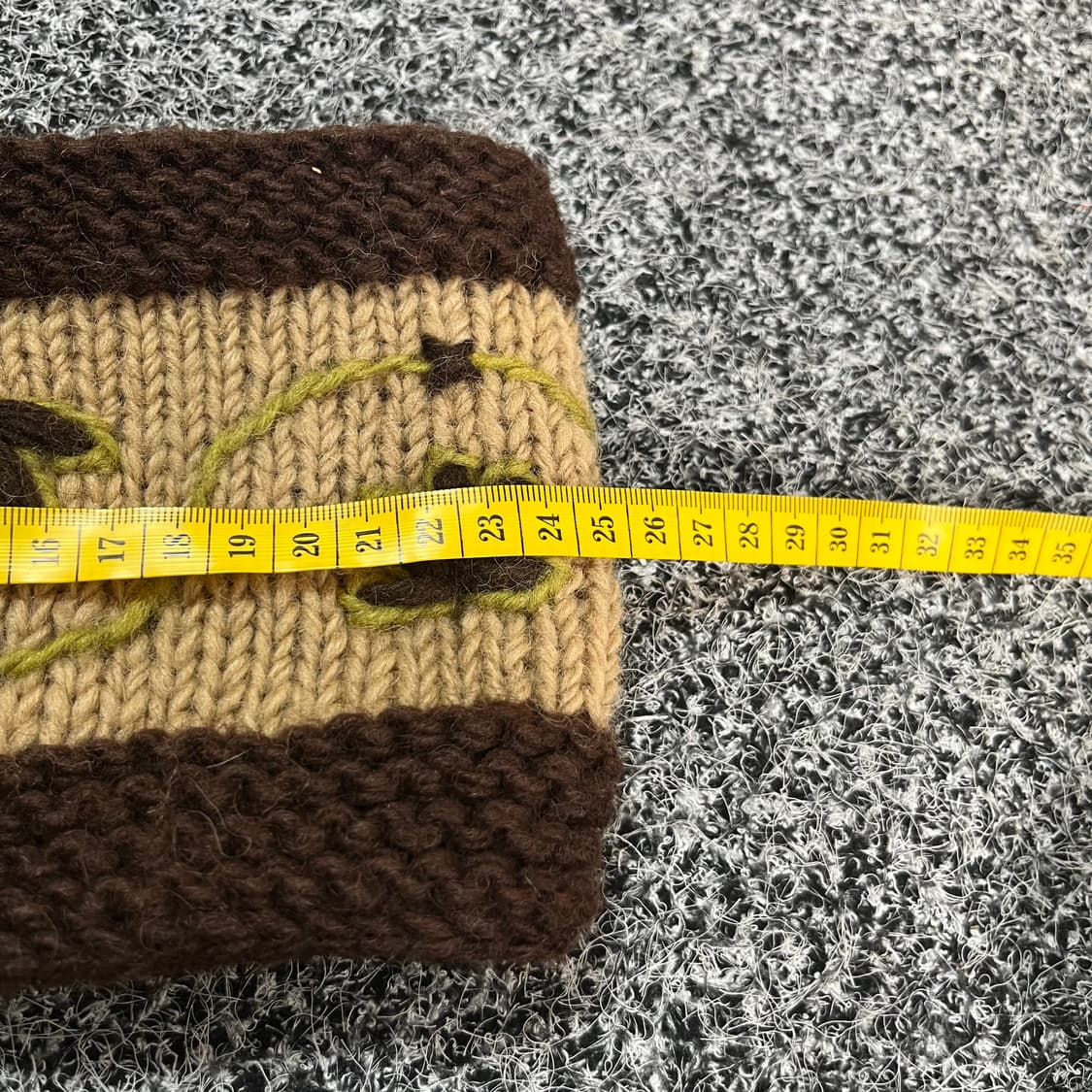 핸드메이드 뜨개 헤어밴드 귀마개 네팔 상품이미지3