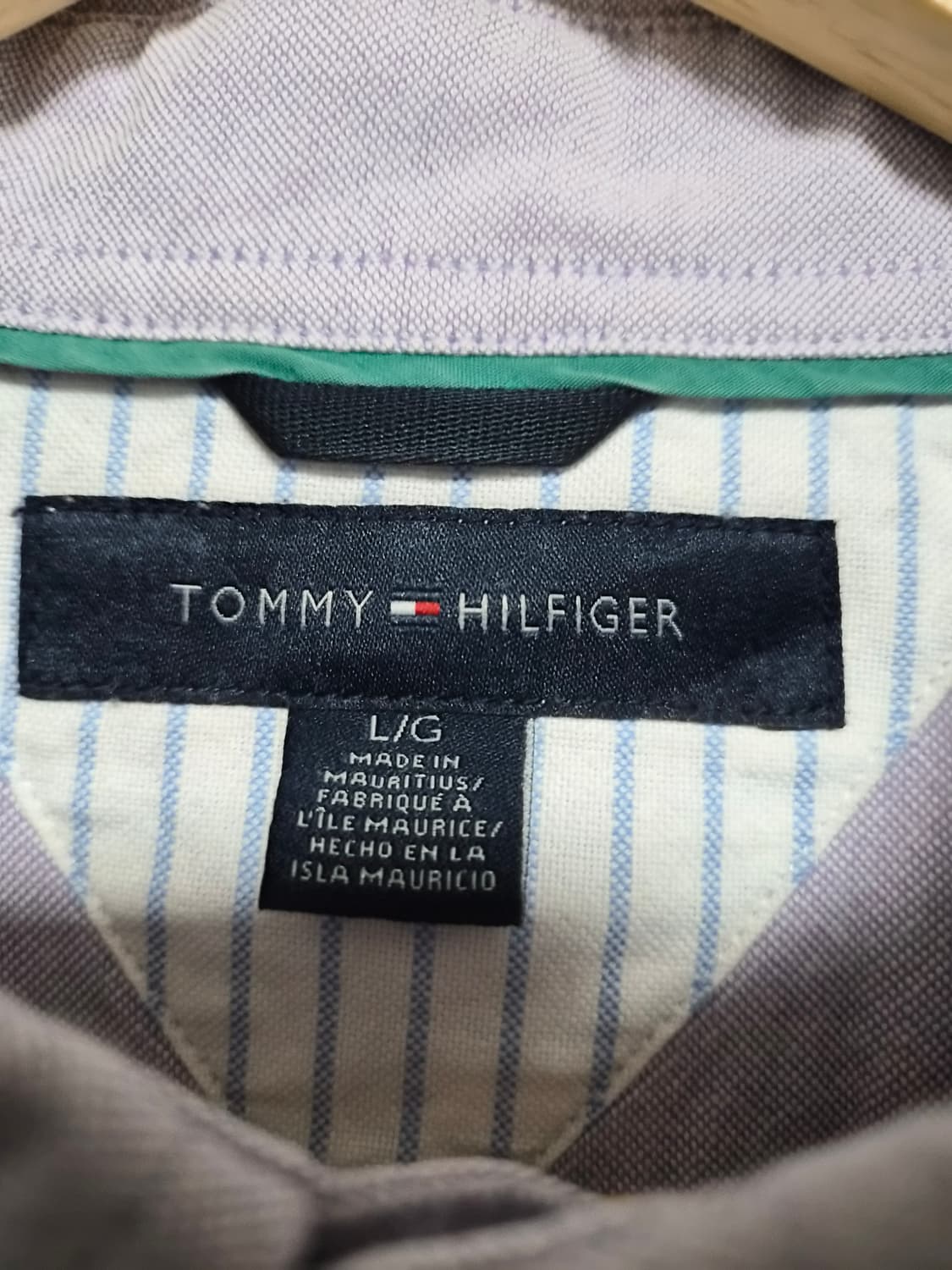 타미힐피거TOMMY 옥스포드 셔츠 L사이즈 - S420 상품이미지4