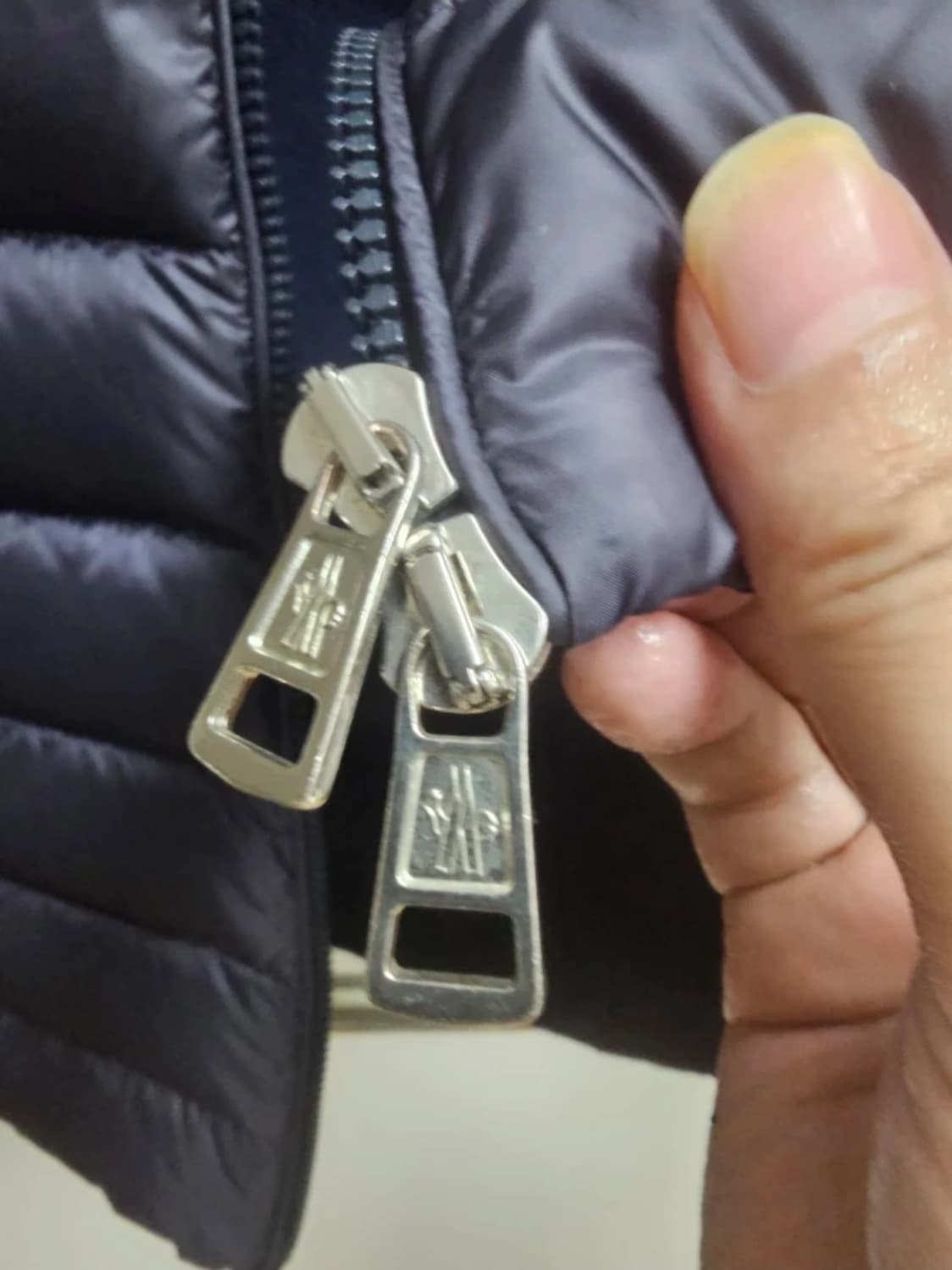 몽클레어 21ss 트리코 니트패딩(S/95~100슬림/정품) 상품이미지4