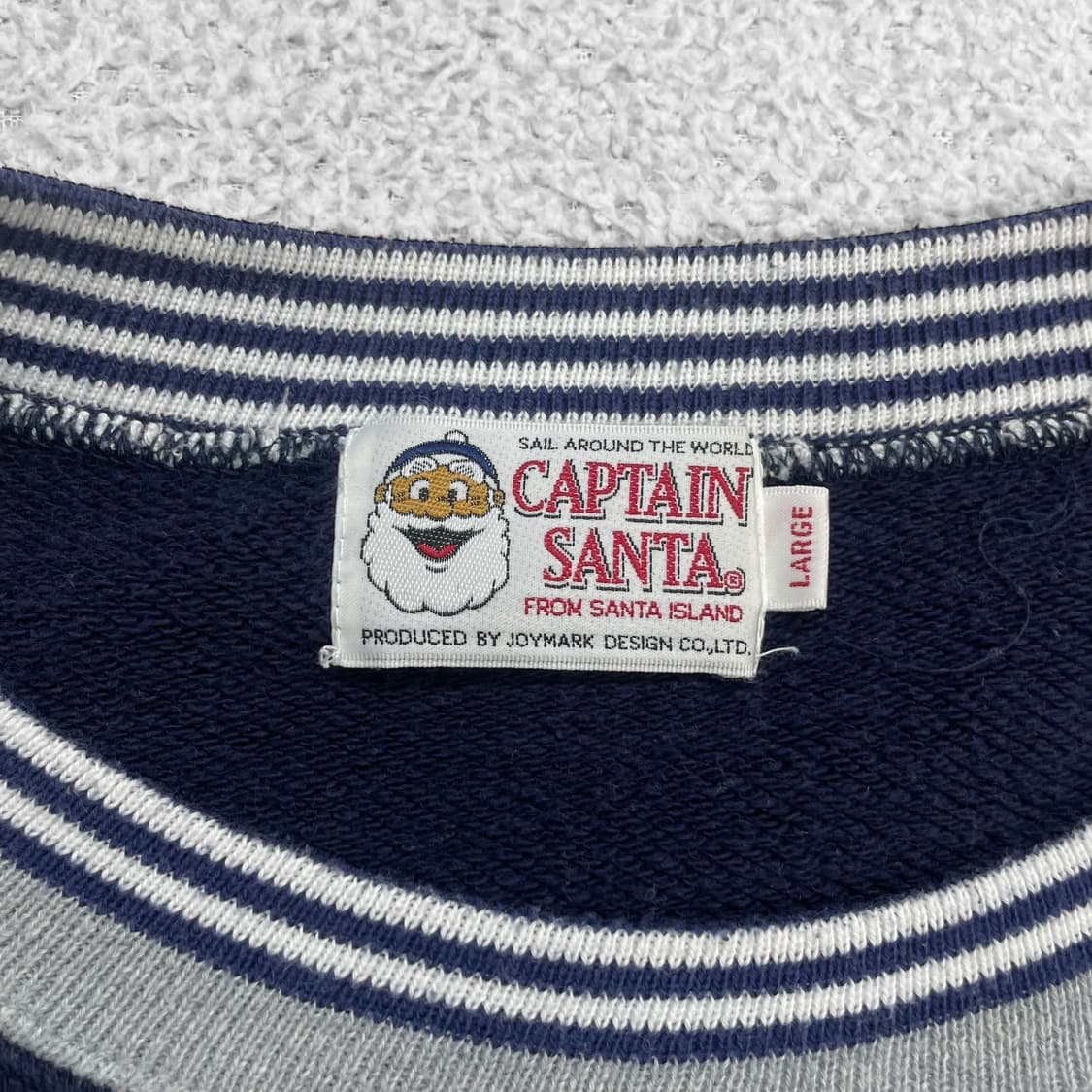 캡틴산타 스포츠클럽 크루넥 스웻셔츠 맨투맨 네이비 상품이미지3